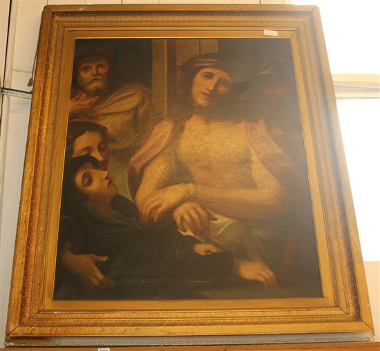 Large oil of Christ